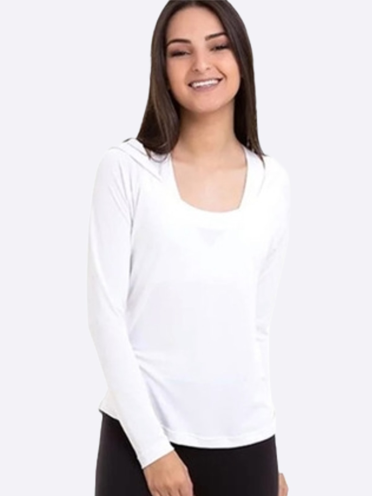 blusa de manga longa com capuz