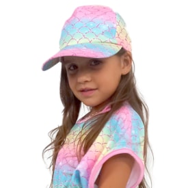 Boné Kukiê Sereia Texpa Estampada