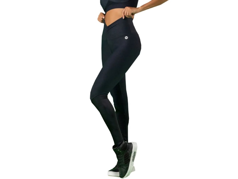 Calça Legging Fuso Havar Preta Vestem - Compre Agora