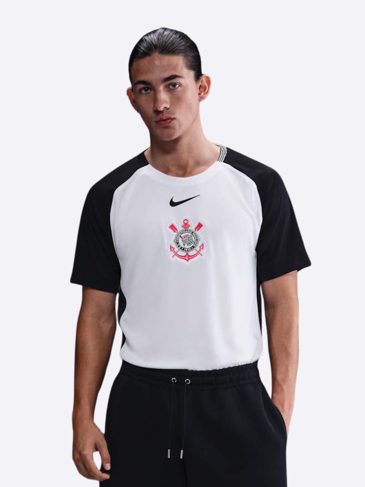 Camisa Corinthians I Nike 2025/26 Torcedor Pro Masculina