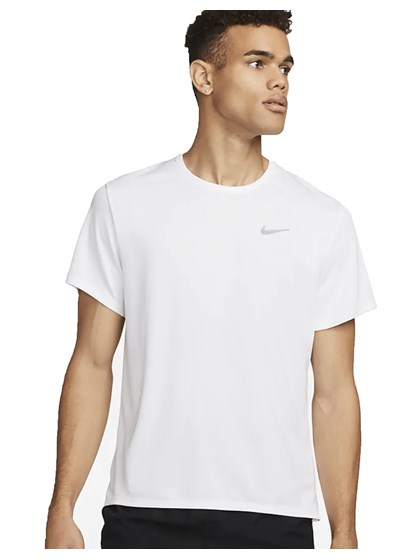 Camiseta Dry Fit UV Miller SS Nike Branca