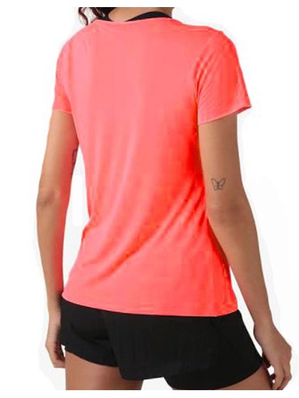 Camiseta Dry Wave Best Fit Coral Neon