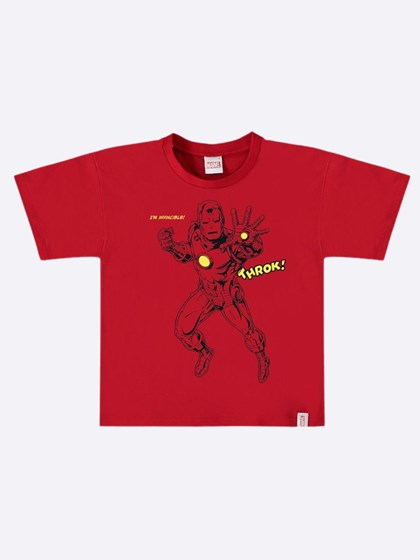 Camiseta Infantil Malwee Marvel Avengers
