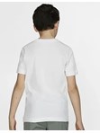 Camiseta Infantil Masculina Sportswear Futura Nike Branca