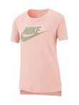 Camiseta Infantil Sportswear Nike Rosa