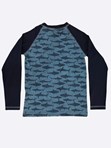 Camiseta Lucboo Tubarões UV Dry Texpa Azul