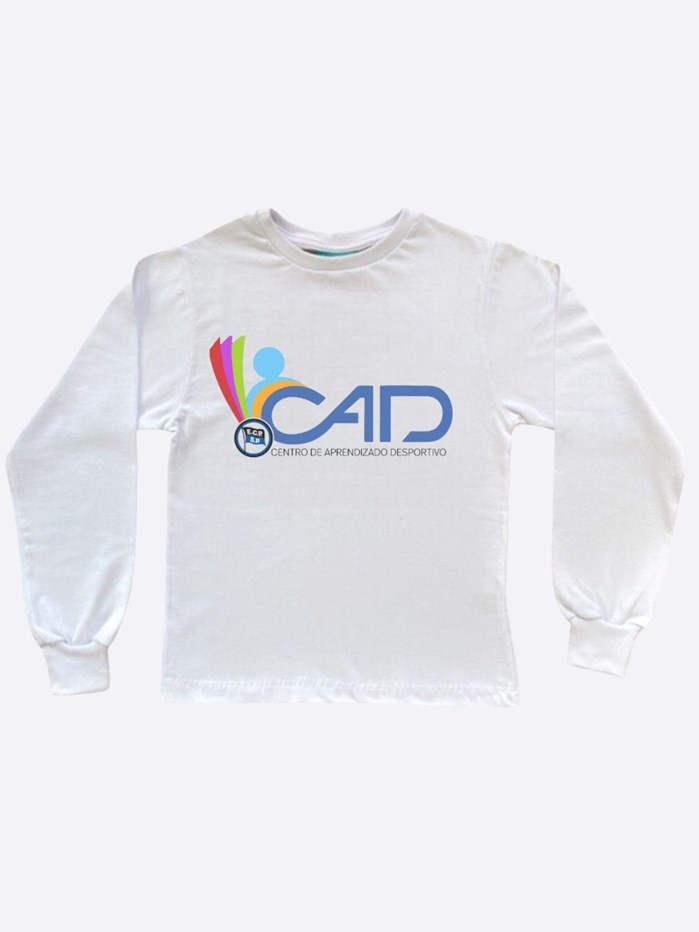 Camiseta Manga Longa Uniforme ECP CAD