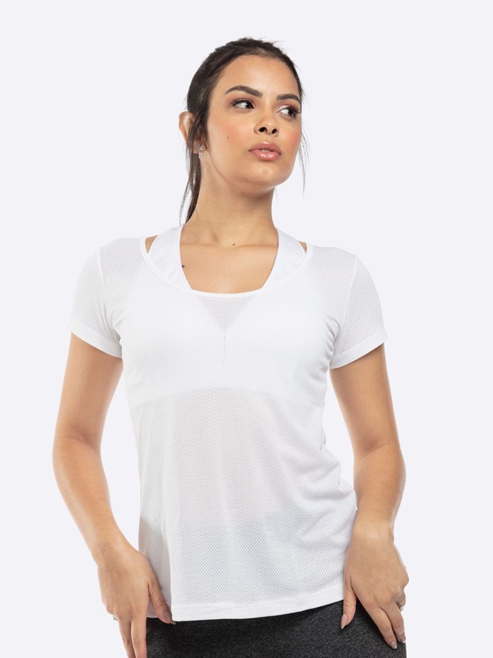 Camiseta Smart Air Nadador Best Fit Branco