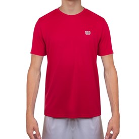 Camiseta Wilson Core Vermelha