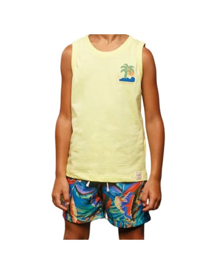 Conjunto Infantil Masculino Bugbee Tropical Vacation