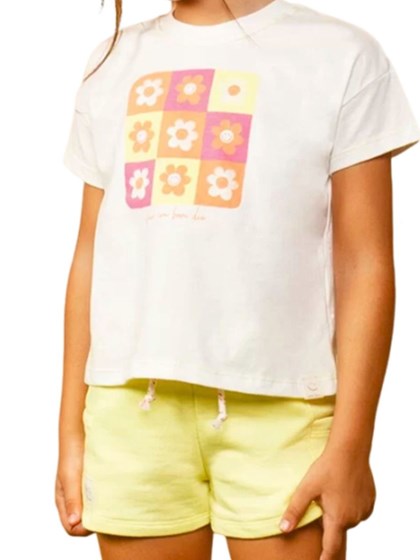 Conjunto Infantil Menina Bugbee Camiseta Short