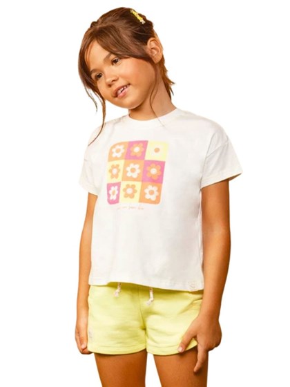 Produto Conjunto Infantil Menina Bugbee Camiseta Short