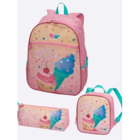 Kit Escolar Pack Me Sweer Party Pacific Rosa