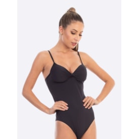 Maiô Feminino Manly Preto