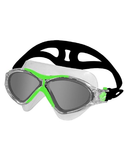 Óculos de Natação Adulto Swim Omega Mask Speedo Verde Fumê