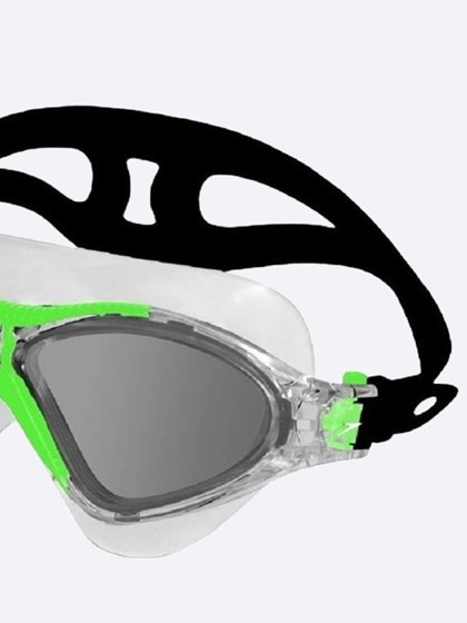 Óculos de Natação Adulto Swim Omega Mask Speedo Verde Fumê