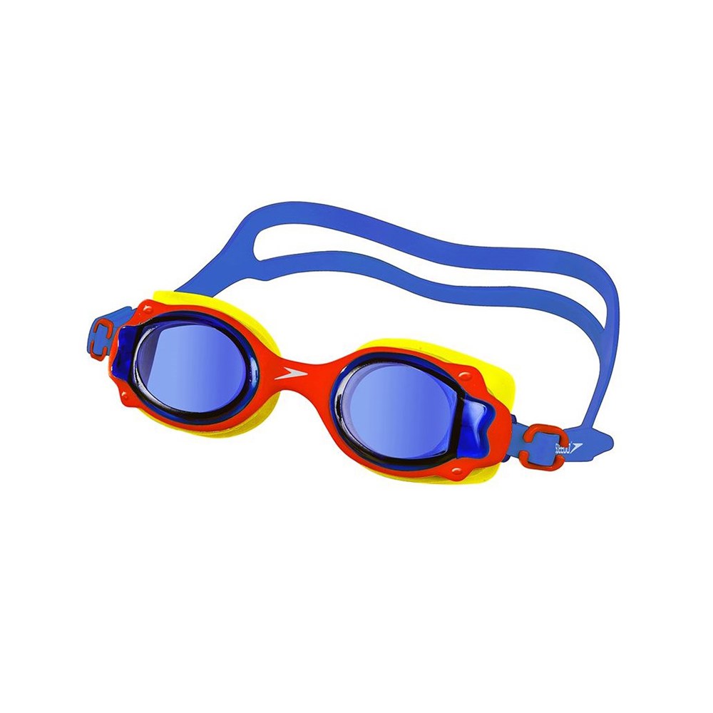 Óculos de Natação Infantil Speedo Lappy Azul com Amarelo