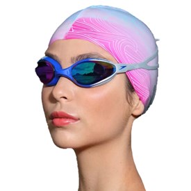 Óculos de natação Speedo Hydrovision Mirror Azul