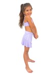 Saia Shorts Infantil Light Best Fit Lilás