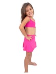 Saia Shorts Infantil Light Best Fit Pink
