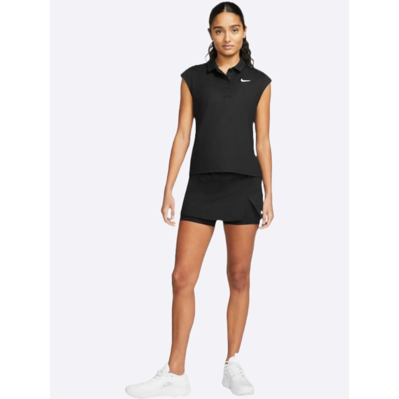 Saia Shorts Victory Skirt Preta Nike - Compre Agora