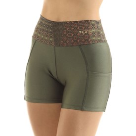 Shorts Cacto Manly Verde Musgo