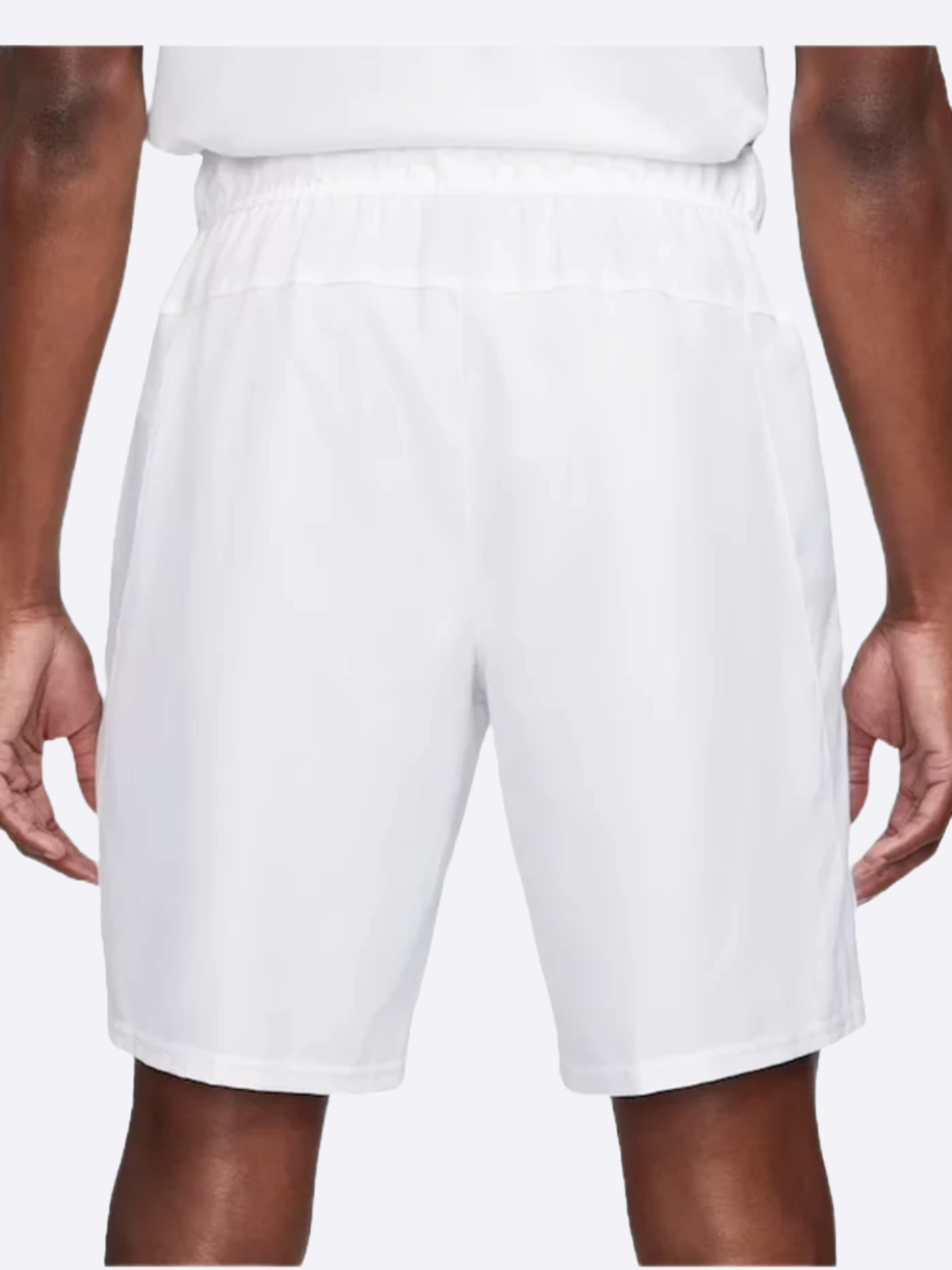 White nike best sale gym shorts