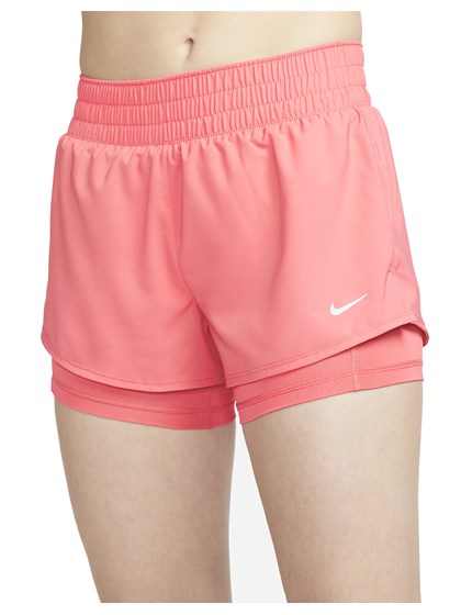 Shorts Dri Fit Mid-Rise Nike Coral