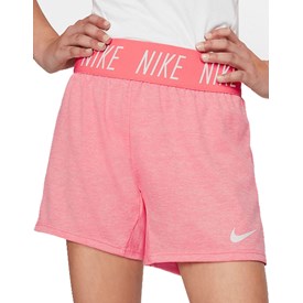Shorts Infantil Dri-fit Trophy Nike Rosa