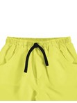 Shorts Infantil Tactel Boca Grande Amarelo Neon