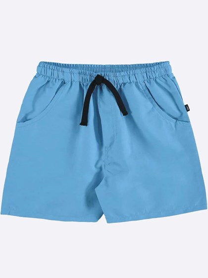 Shorts Infantil Tactel Boca Grande Azul