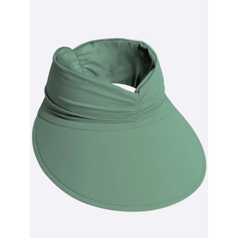 Viseira Turbante Tecido Manly Verde Musgo