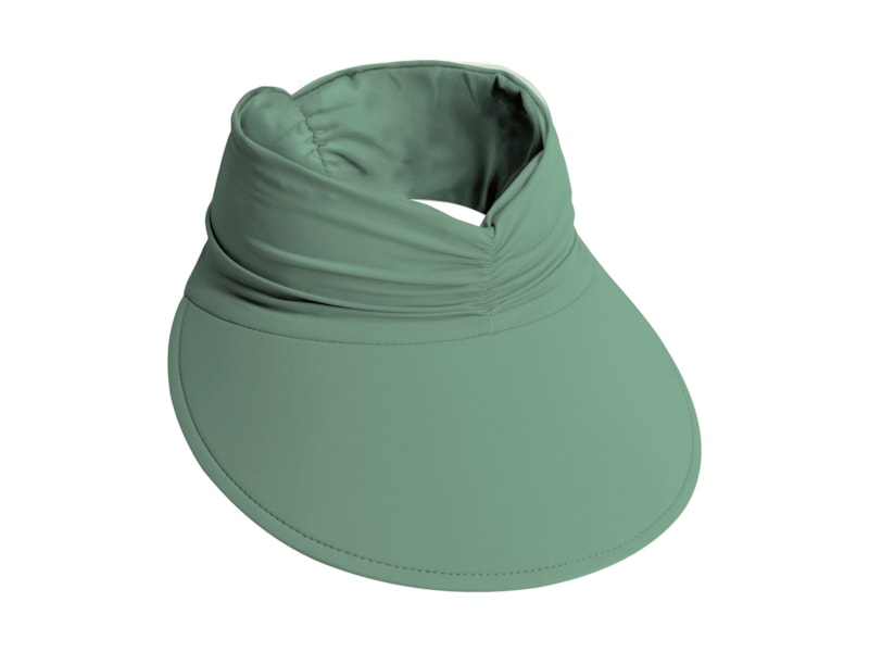 Viseira Turbante Tecido Manly Verde Musgo