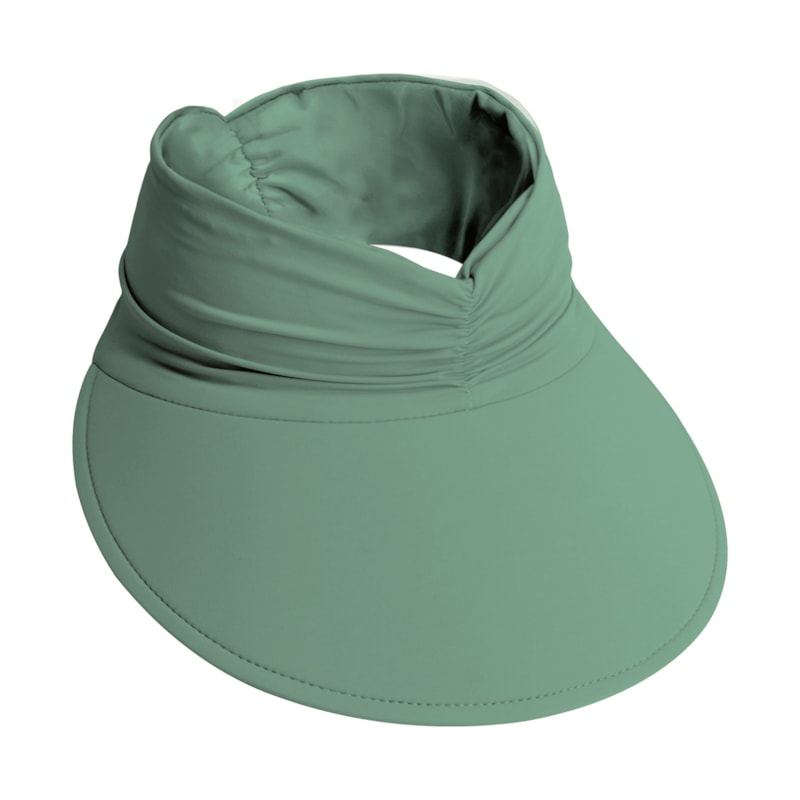 Viseira Turbante Tecido Manly Verde Musgo